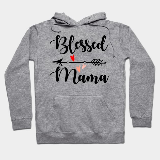 Blessed Mama Hoodie by Diannas